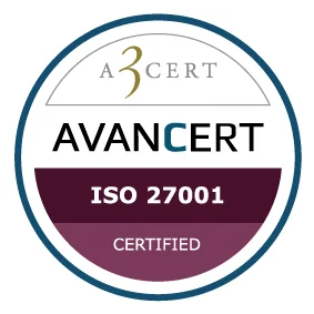 ISO/IEC 27001 certificeringslogo